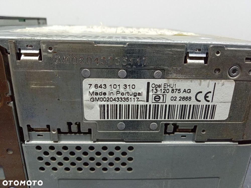 OPEL ASTRA III H RADIO KASETA 13120875 - 3