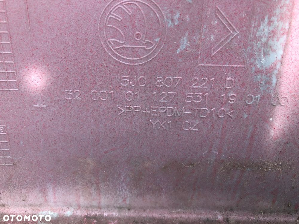 ZDERZAK PRZÓD PRZEDNI SKODA ROOMSTER FABIA II 5J LIFT 2009- - 6