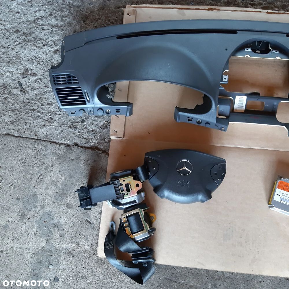 Kokpit Deska E-klasa W211 Pasy Poduszki Sensor - 3