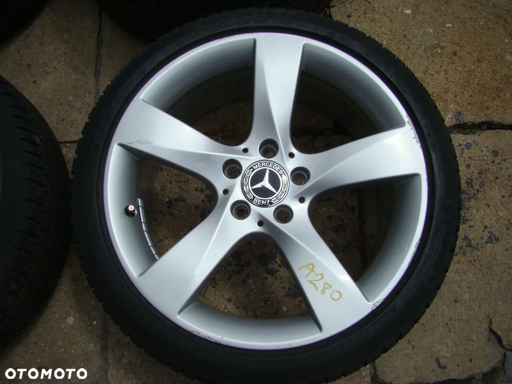 a280 5x112 Mercedes Benz w204 przód 8jx18 225/40 tył 8,5Jx18 255/35 zima - 2