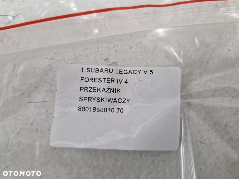 SUBARU LEGACY 5 V FORESTER 4 IV PRZEKAŹNIK SPRYSKIWACZY 88018SC010 - 7