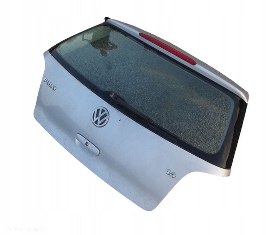 KLAPA BAGAŻNIKA VW POLO IV (9N) SREBRNA KOMPLETNA - 3