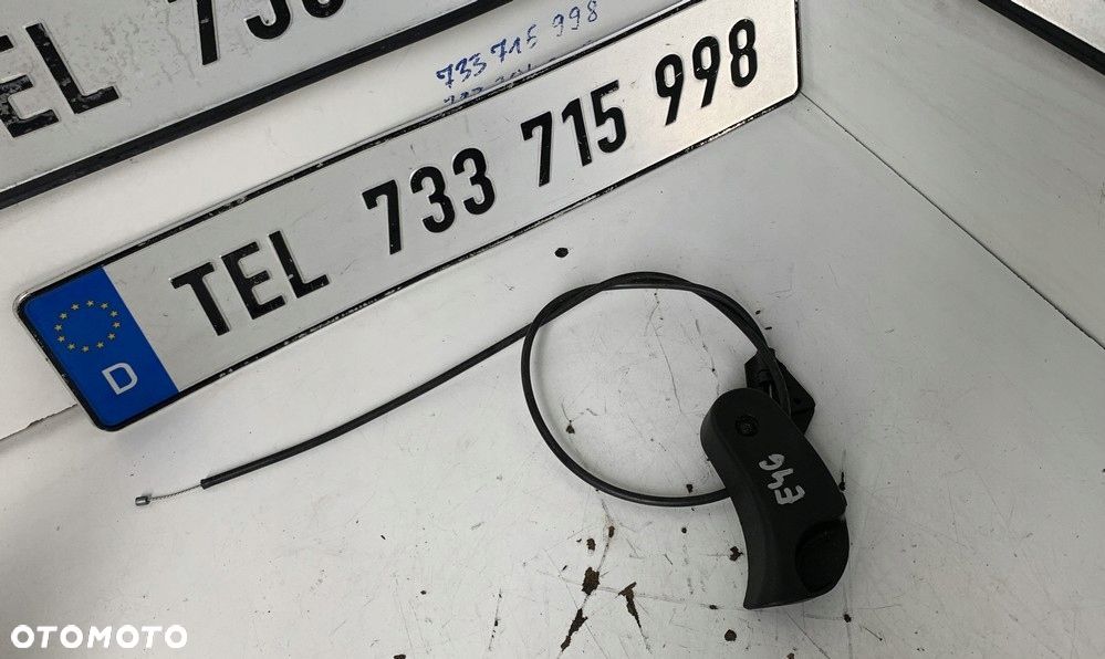 LINKA CIĘGNO MASKI PRZEDNIEJ RĄCZKA BMW E46 - 1