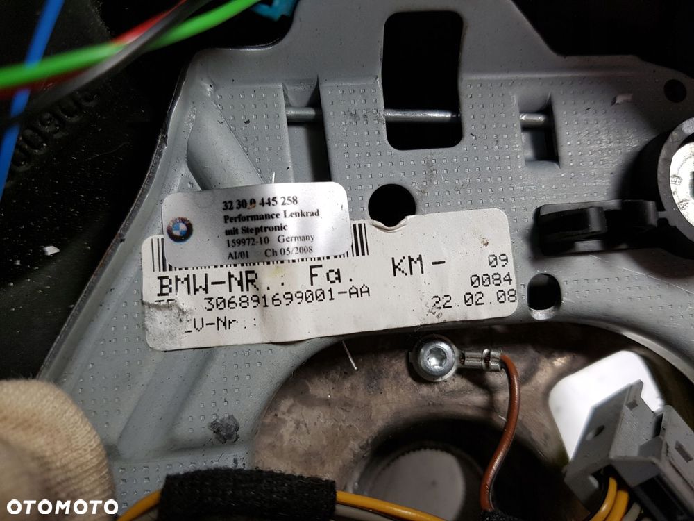 BMW 3 E92 E93 E90 KIEROWNICA M-PAKIET PERFORMANCE - 9