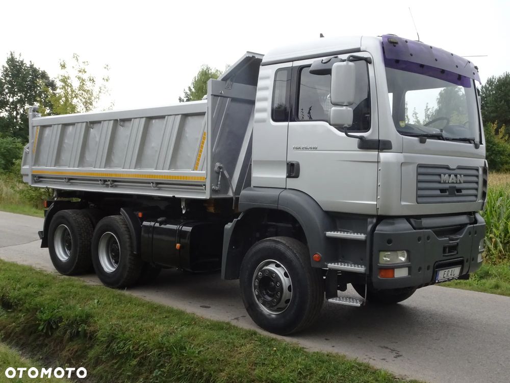 MAN TGA 26.410 6X4  Kipper Meiller 3-stronny Hydroburta - 11