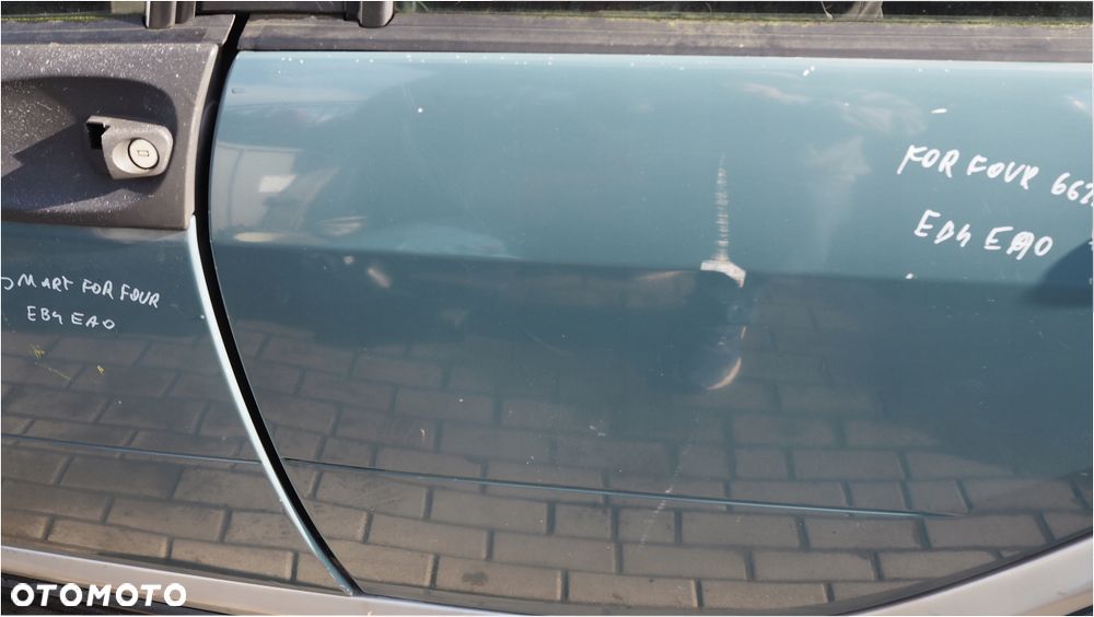 SMART FORFOUR DRZWI LEWY TYŁ KOLOR: EB4 EA0 - 2