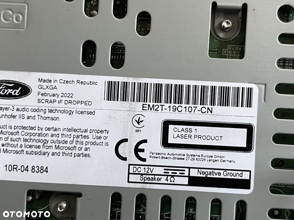 Radio nawigacja sony Ford S-MAX II LIFT - 3