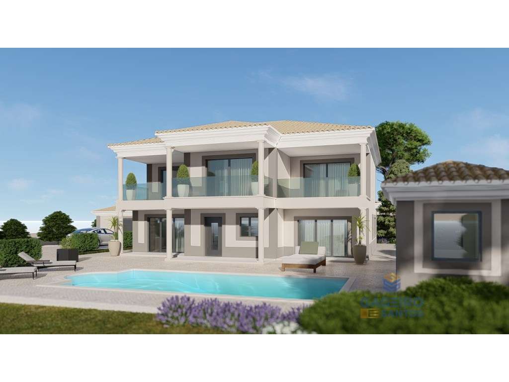 Moradia Tradicional T4, com garagem e piscina Inserida num lote de ... - Grande imagem: 2/11