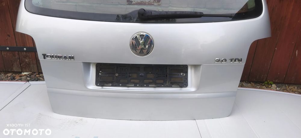 Klapa bagażnika VW Touran LIFT LA7W srebrna części 03 - 10 wszystkie części - 3