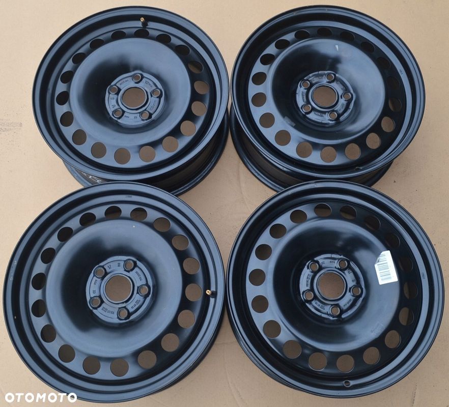 FELGI STALOWE VW SKODA AUDI SEAT 5x112 6,5J17 ET 38 x4szt F-628 - 1