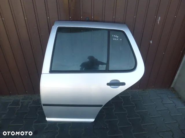 DRZWI LEWY TYŁ LEWE TYLNE VOLKSWAGEN GOLF IV HB KOMPLETNE - 14