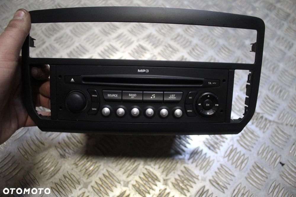 RADIO CITROEN C5 III X7 96643698XT - 1