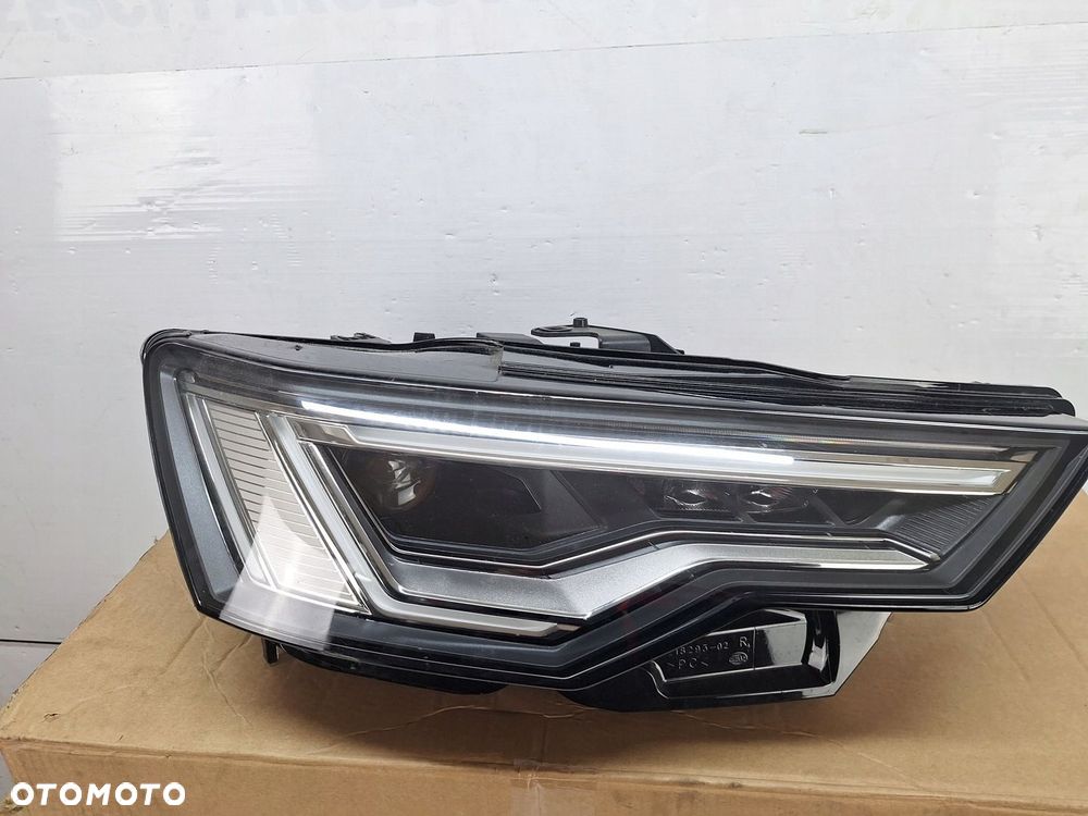 REFLEKTOR FULL LED AUDI A6 S6 C8 4K 4K0 2018-2024 0RYGINAŁ OE ASO KOMPLETNA - 2