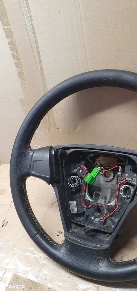 Kierownica multifunkcyjna multifunkcja skórzana skóra Volvo V50 30764354 - 5