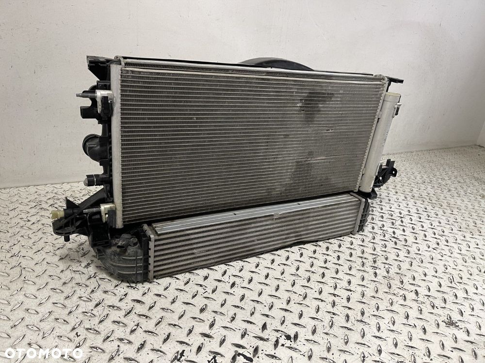 ORYGINALNY KOMPLET CHŁODNIC WENTYLALTOR OPEL ASTRA K V 5 LIFT 1.2 19-22 - 4