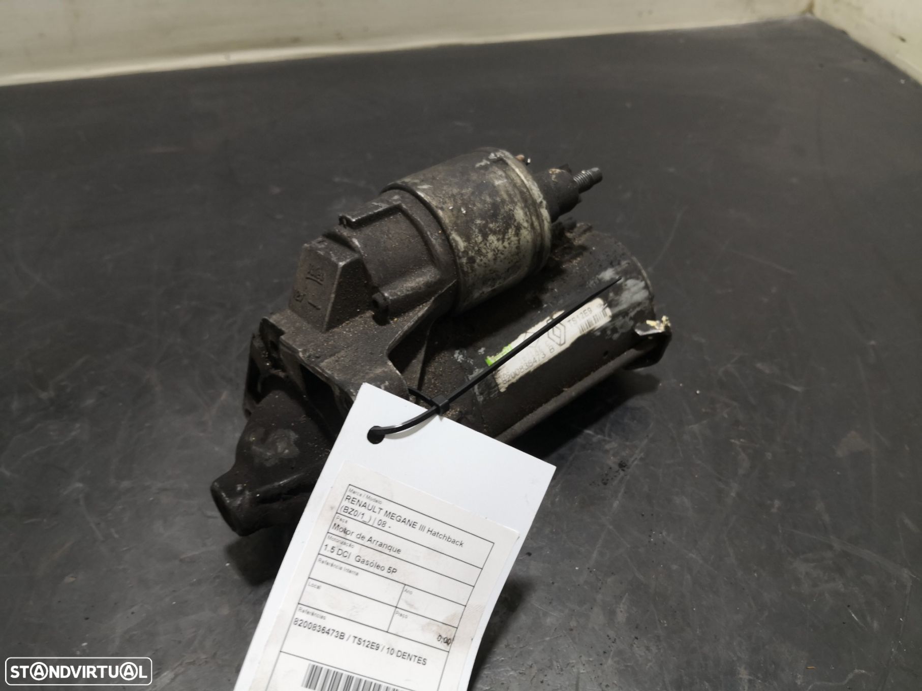Motor De Arranque Renault Megane Iii Hatchback (Bz0/1_) - 1