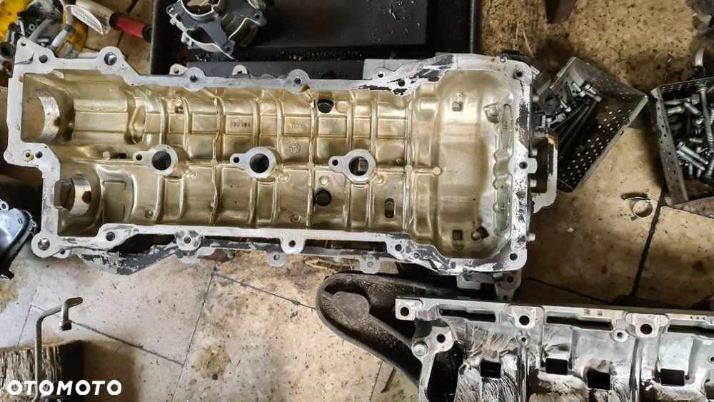 Maserati 3.0 v6 M156E Ghibli Quattroporte silnik blok glowica miska turbina pokrywa alternator - 6