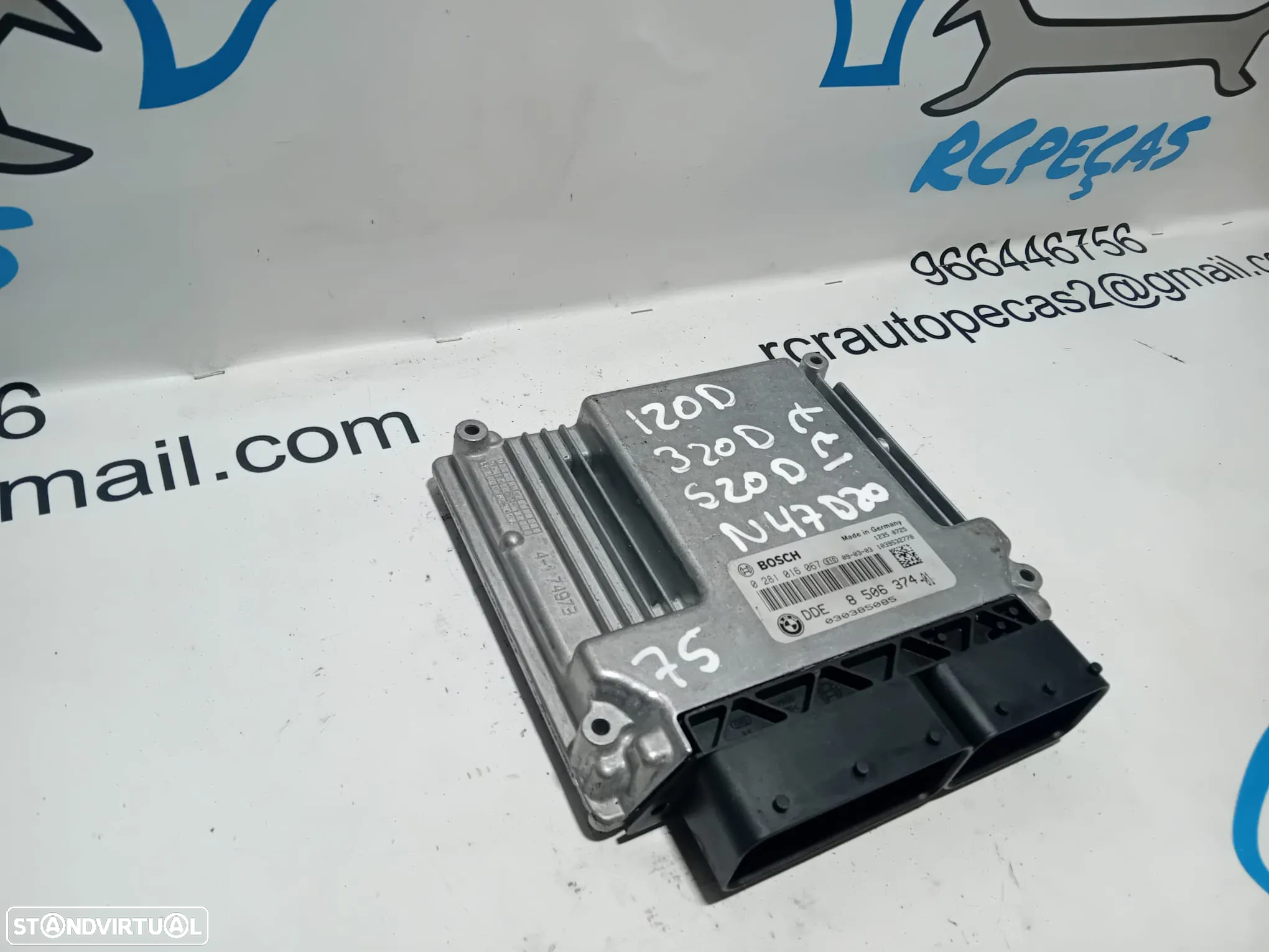 Centralina Bosch Original BMW N47D20 N47N N47 8 506 374 / 0 281 016 067 - 3