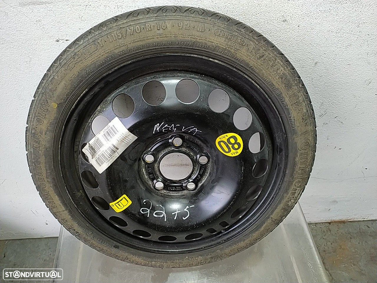 Pneu Sobresselente Opel Meriva B Veículo Multiuso (S10) - 7