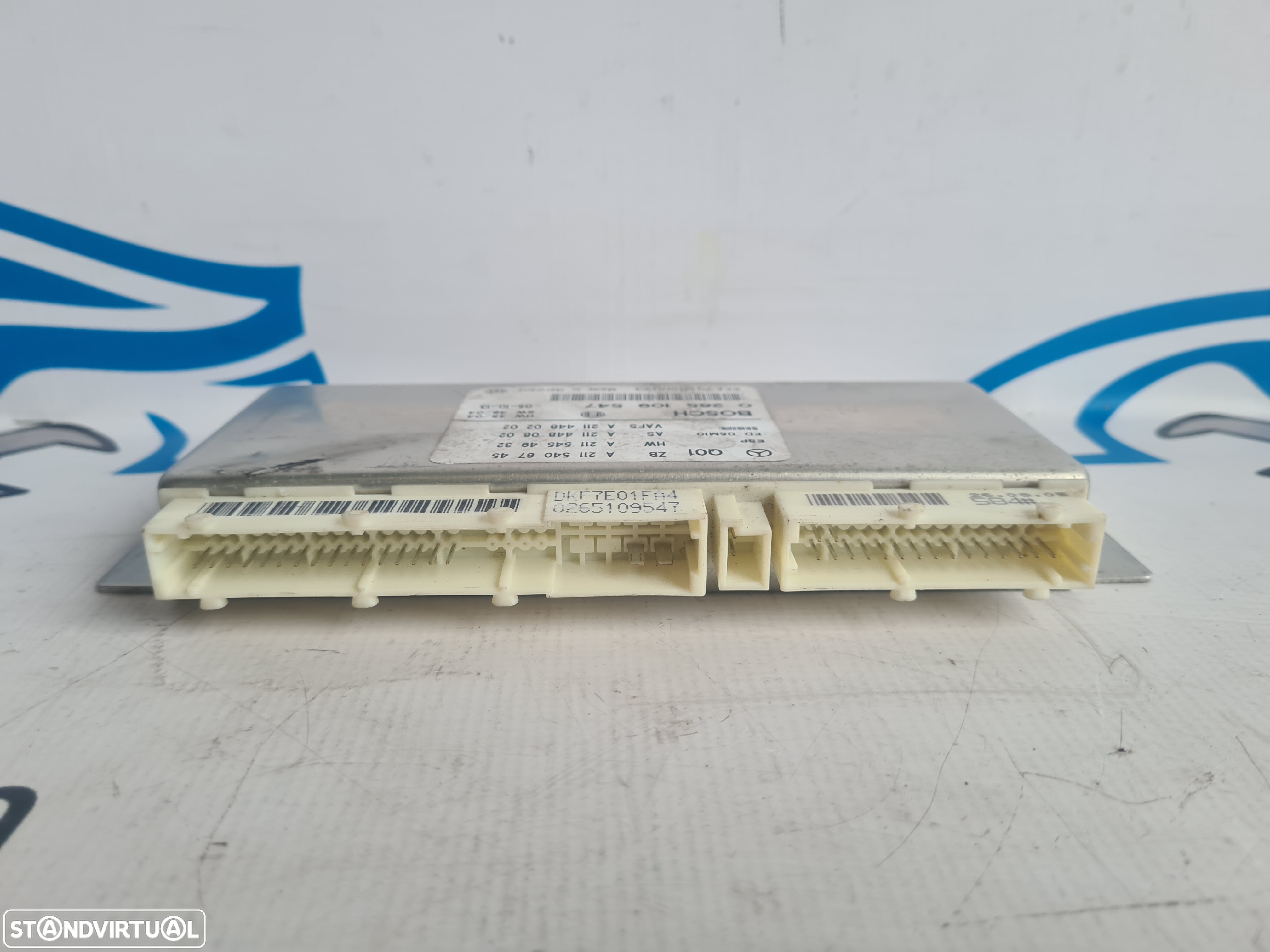 MODULO ESP SENSOR ELETRONICO ABS 0265109547 A2114480202 A2114480602 A2115406745 A2115454932 MERCEDES BENZ CLASS E W211 E220 CDI 150CV OM646961 646961 - 4