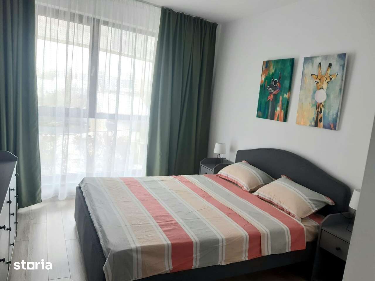 LUJERULUI - PLAZA ROMANIA, 2 camere, etaj 2, 59 mp, mobilat-utilat — fotografia 3