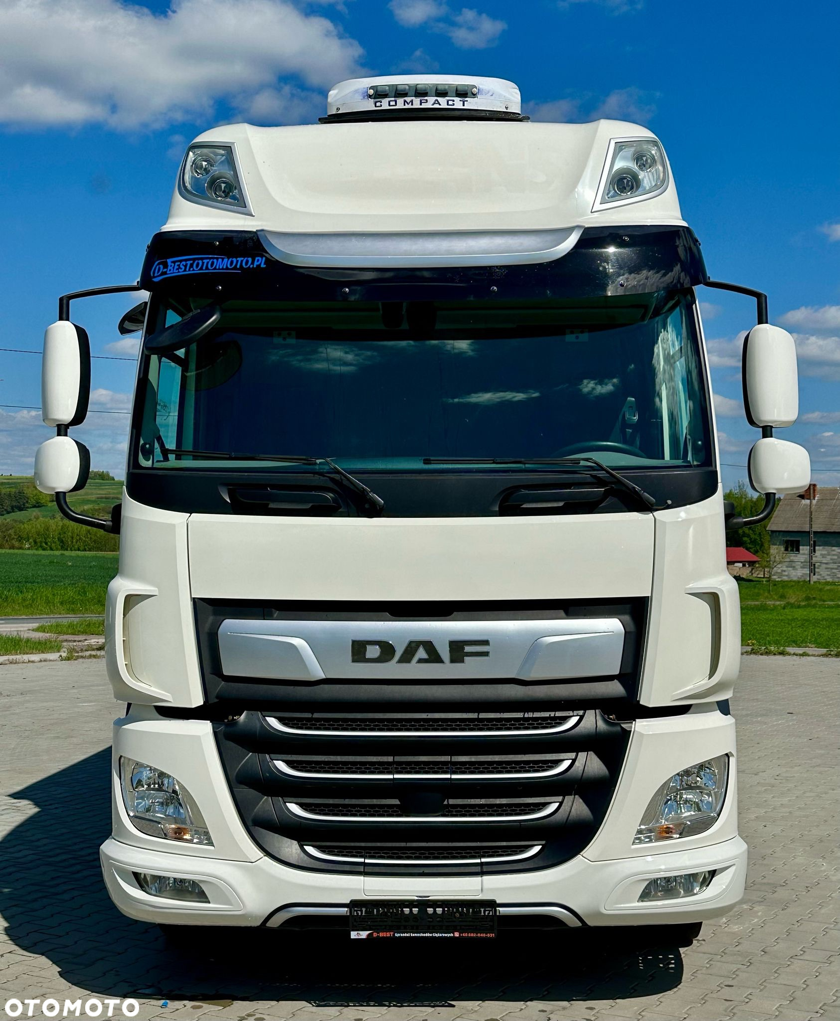 DAF CF 320 / FIRANKA / 21 EUROPALET / SYPIALKA / AUTOMAT / KLIMA POSTOJOWA / 2021 ROK - 6
