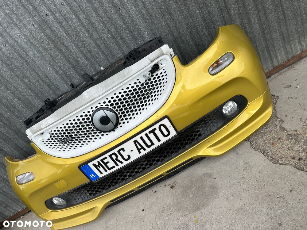 Smart 453 FORFOUR BRABUS zderzak maska grill atrapa błotnik wentylator  chłodnice  łapacz  lakier EDF - 6