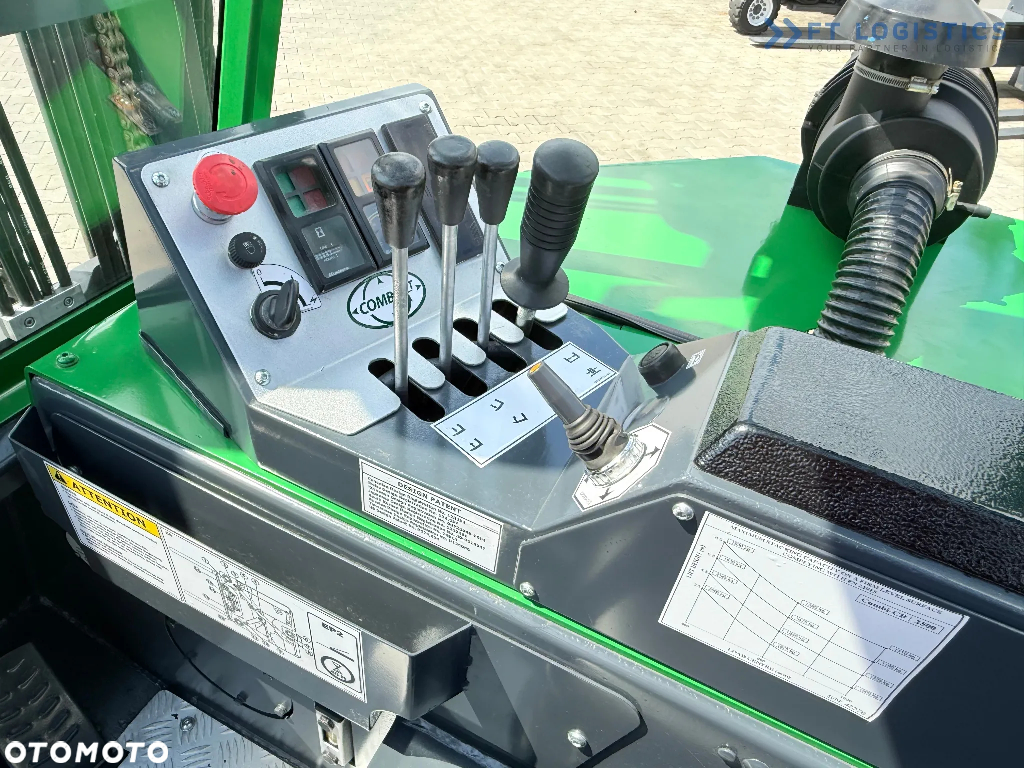 Combilift CB2500 / DIESEL / TRIPLEX / WYDŁY WYSUWNE / 5500MM / WOLNY SKOK / PRZESUW WIDEŁ / POZYCJONER / JAK NOWY - 18