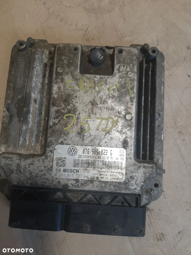 Sterownik komputer VW Volkswagen CRAFTER 2.5 TDI 076906022G 0281015337 - 1