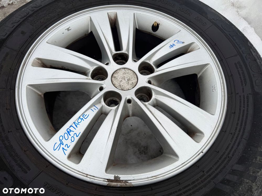 kia sportage 3 iii koło felga aluminiowa 215/70 r16 52910-3u100 - 4