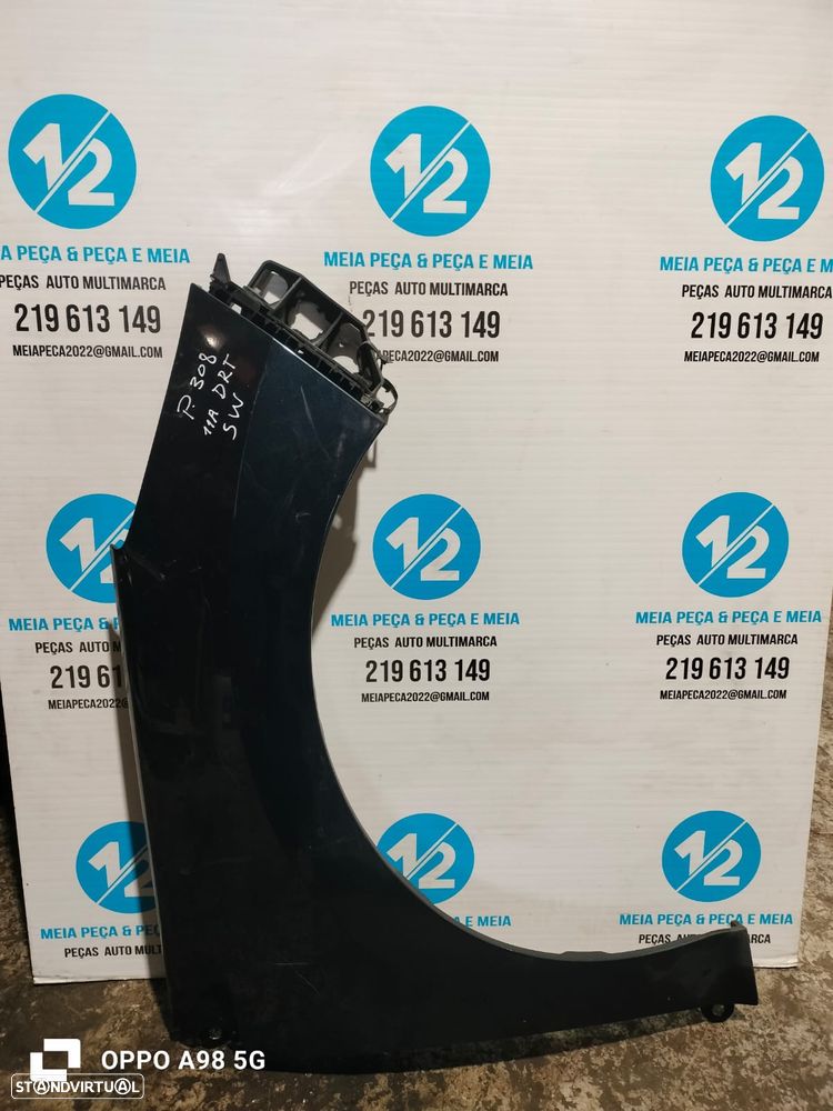 Guarda Lamas Direito Peugeot 308 de 2011 - 1