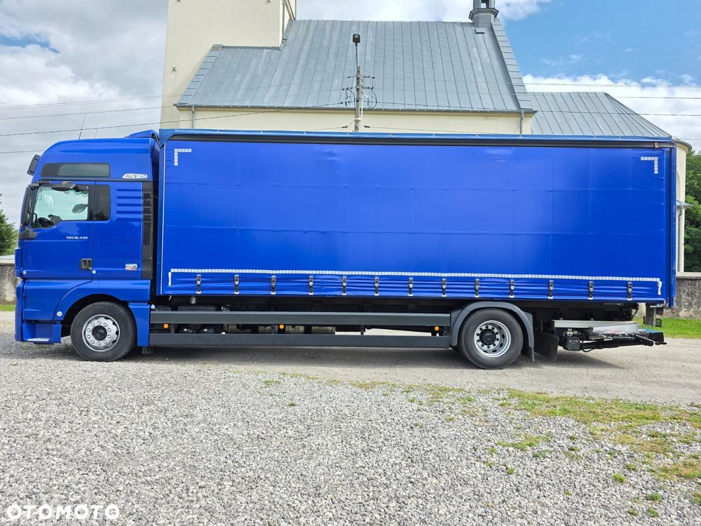 MAN TGX 18.440 / FIRANKA / NISKI PRZEBIEG  / 20 EURO PALET / SPROWADZONY / E6 / AUTOMAT / LODÓWKA / KAMERA / WINDA / DUŻA KABINA / SILNIK 13 LITRÓW - 9