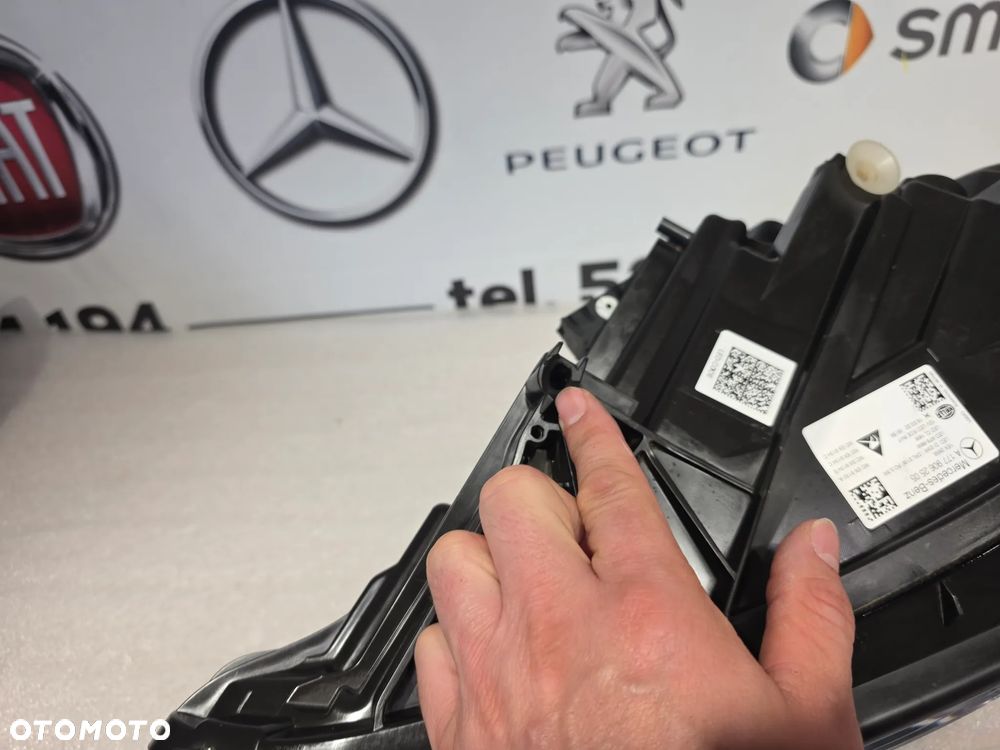 MERCEDES A-KLASSA W177 FULL LED FULLLED FULLED MULTIBEAM LEWA LAMPA PRZEDNIA PRZÓD NR A1779062505 NR AUKCJI LPP300 - 15