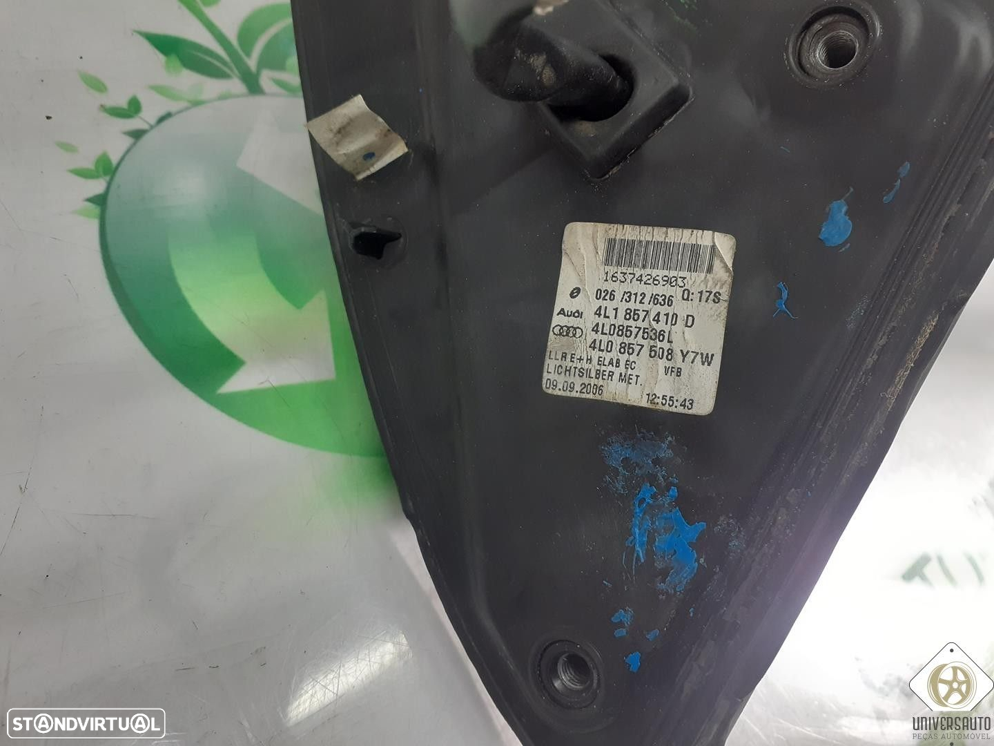 ESPELHO RETROVISOR DIREITO AUDI Q7 2007 - 2