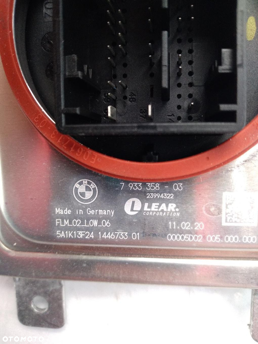 MODUŁ LAMPY LED PRZETWORNICA MODUŁ BMW G12 5A1K13F24 7933358 - 2