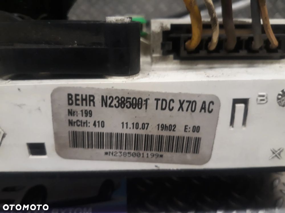 PANEL KLIMATYZACJI RENAULT MASTER II  BEHR N2385001 - 4