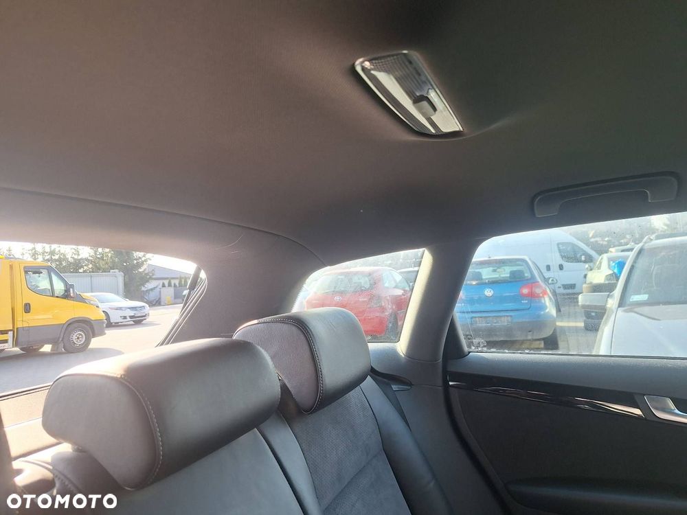 PODSUFITKA + OSŁONY SŁUPKÓW KOMPLET AUDI A3 5D SLINE CZARNA - 2