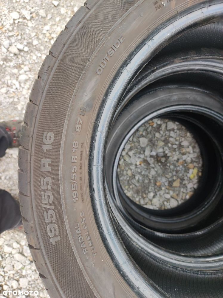 4 ŁADNE Opony letnie 195/55R16 87H Continental Montaż Wolsztyn - 4