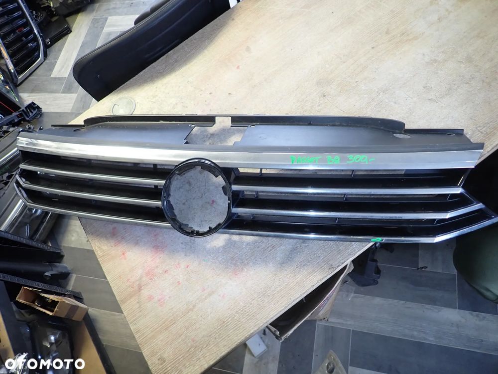 VOLKSWAGEN PASSAT B8 ATRAPA GRILL 3G0853653 3G0853651 - 1