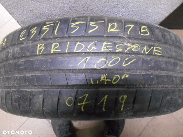 Opona pojedyńcza 235/55r18 bridgestone alanza 001 AO 6,3mm lato - 1