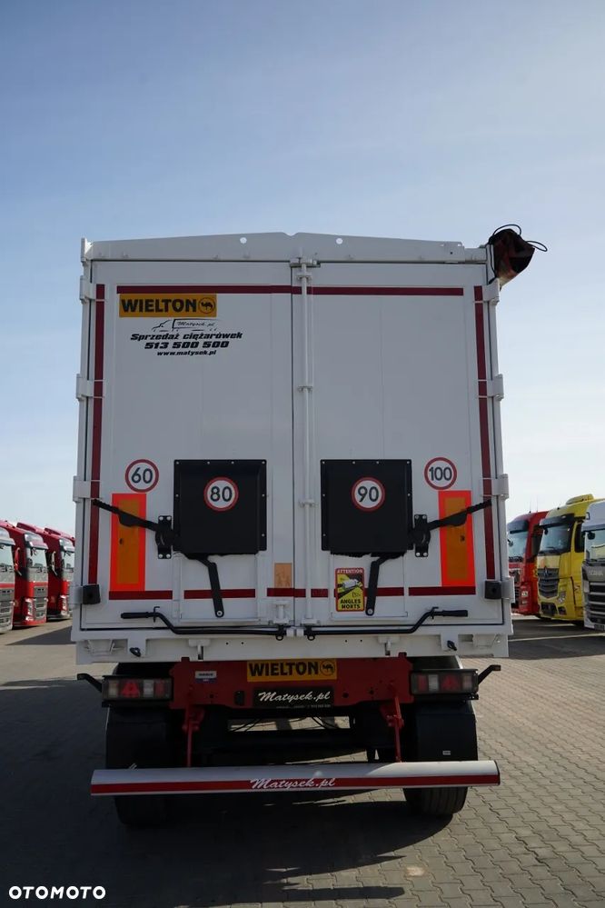 Wielton WYWROTKA 55 M3 / ALUMINIOWA / OŚ PODNOSZONA / OSIE SAF / ALUFELGI - 12