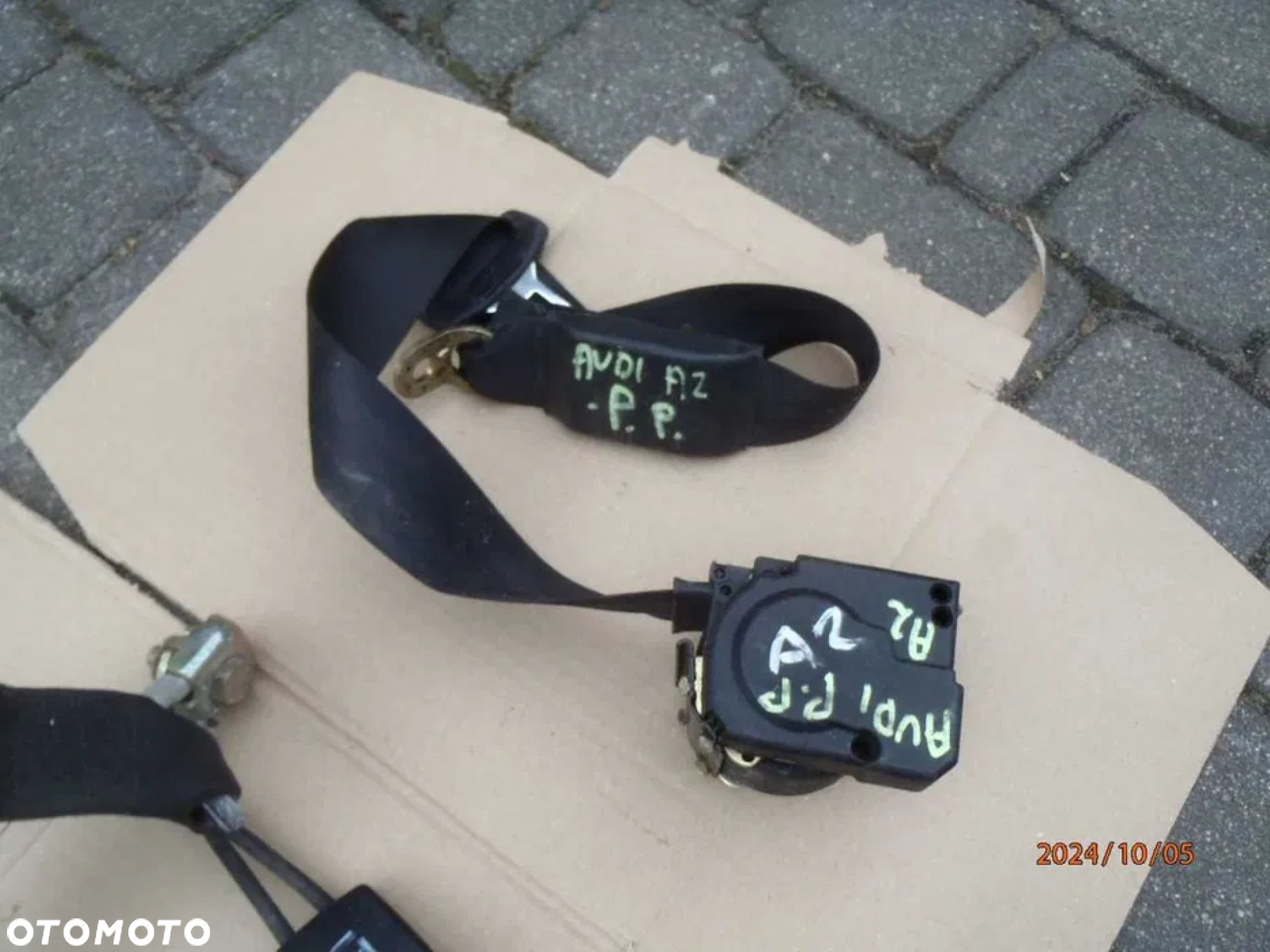 pas pasy napinacz zapinka wpinka klamra airbag audi a2 polo 9n - 7