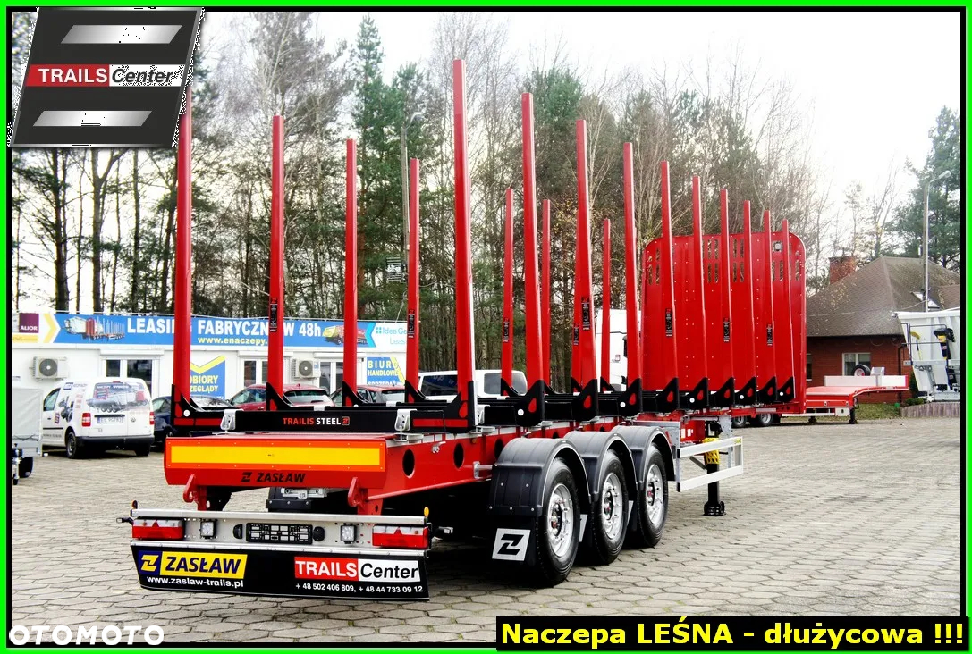 Inny 13,20 m naczepa LEŚNA do drewna kłonice U - NOWOŚĆ !!! - 14