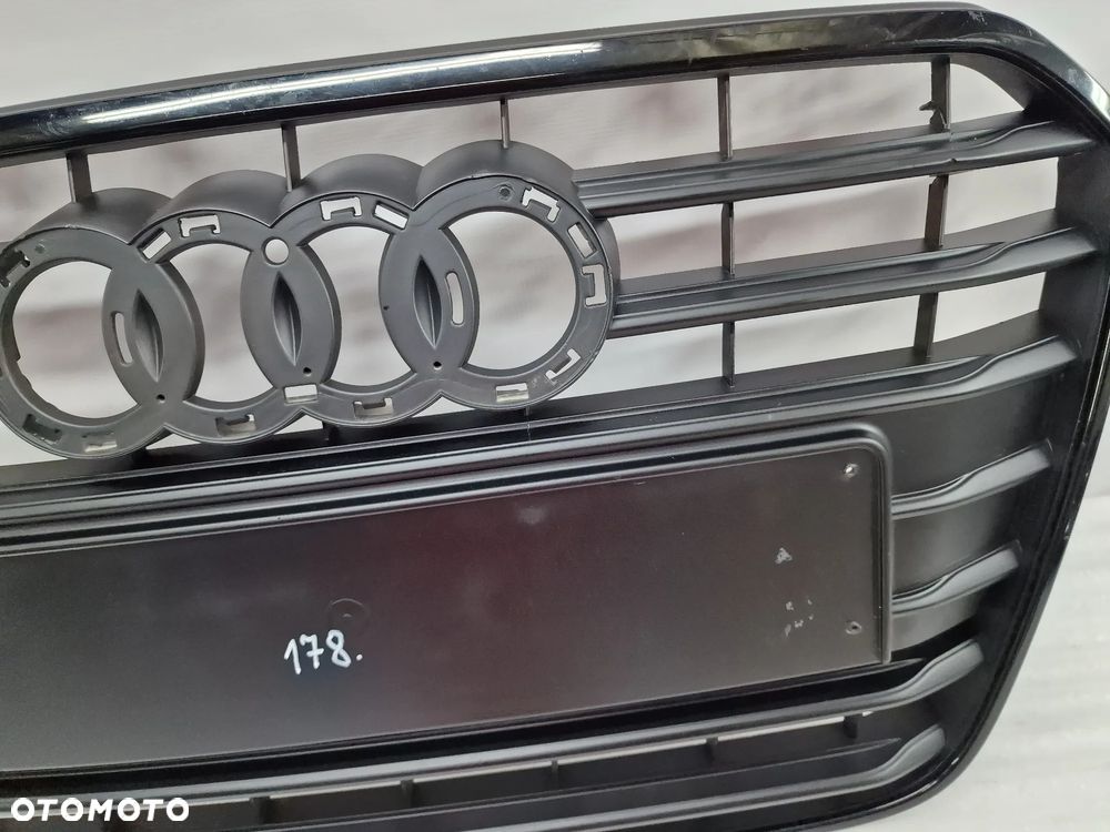 AUDI A6 C7 4G0 S-LINE 10- ATRAPA / GRILL PRZEDNI PRZÓD BEZ PDC CZARNY BLACK , NR 4G0853653 / 4G0853651 , NR AUKCJI GL178 - 13