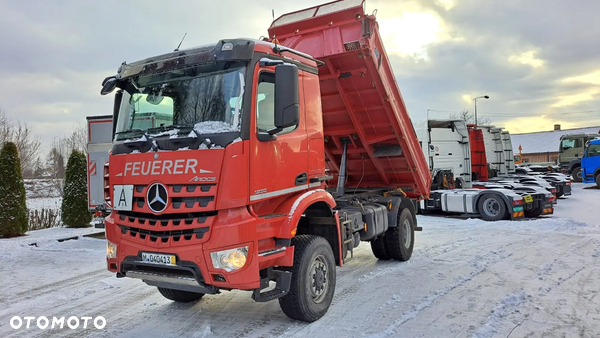 Mercedes-Benz Arocs 1836 4x4 BB E6 Wywrotka 3 Str. Meiller-Kipper JAK NOWY ! z Niemiec !