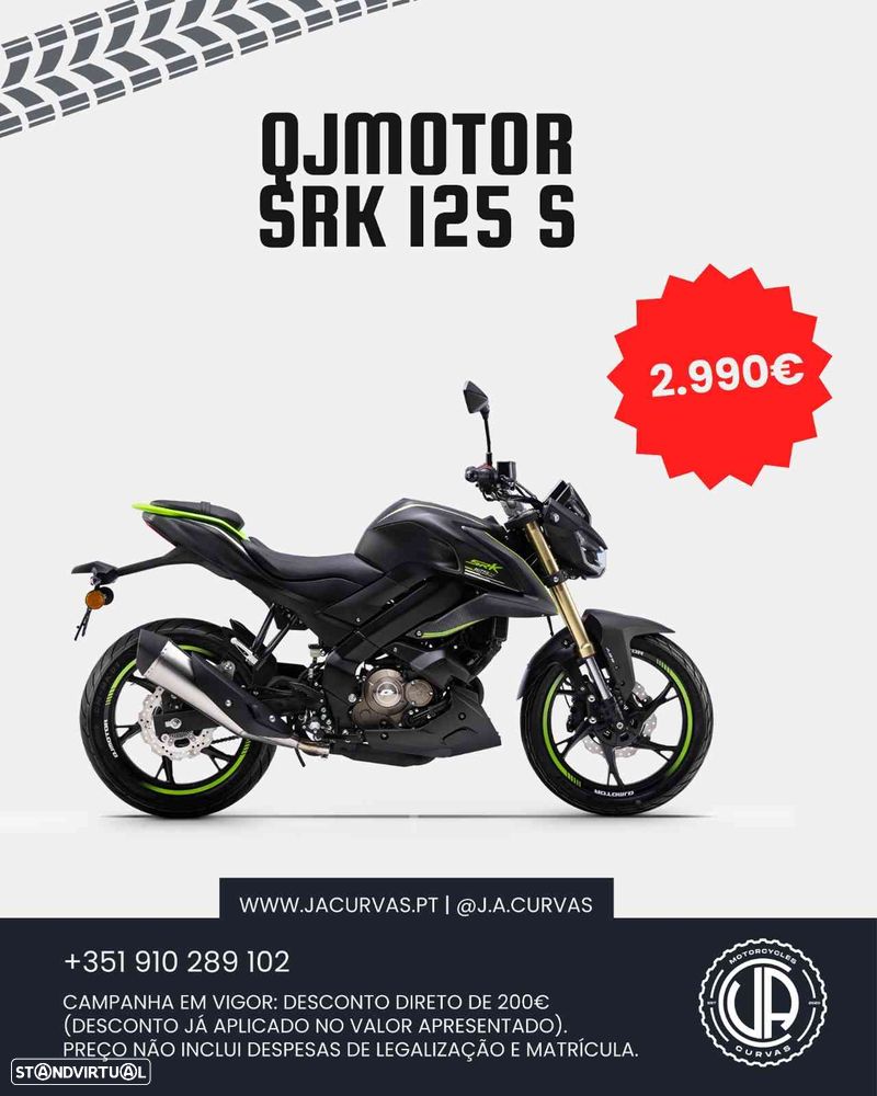 QJ Motor SRK 125S (CAMPANHA EM VIGOR) - 1