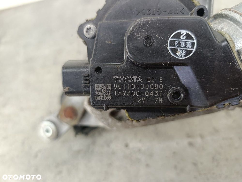 MECHANIZM WYCIERACZEK TOYOTA YARIS II 85110-0D080  159300-0431 - 6