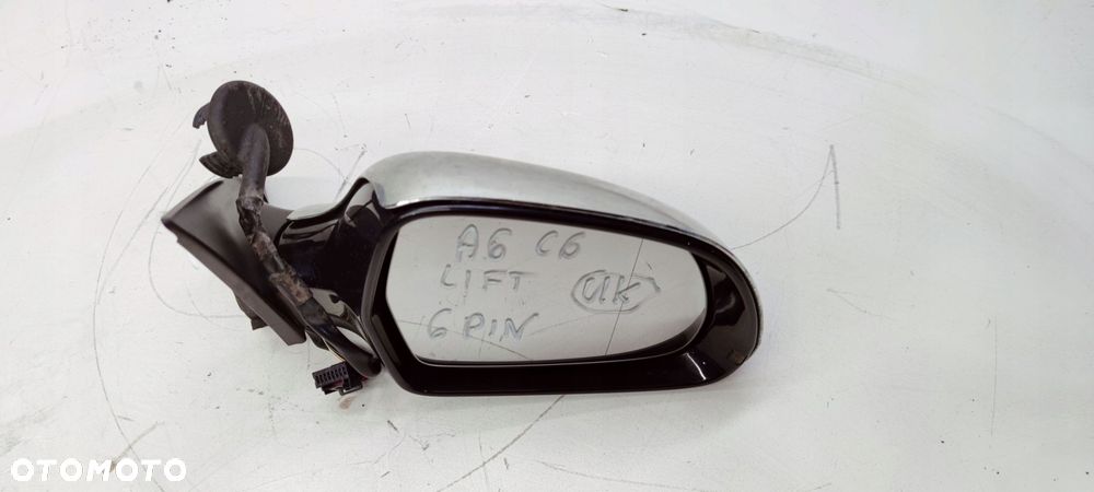 LUSTERKO PRAWY PRZÓD AUDI A6 C6 LIFT UK 6 PIN LZ9Y - 1