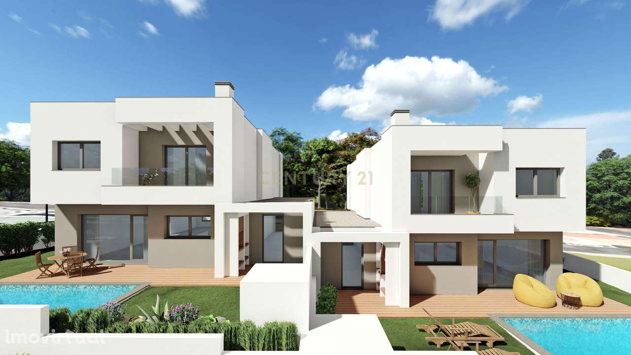 Moderna Casa em Construção na Charneca de Caparica, Almada - Grande imagem: 5/8