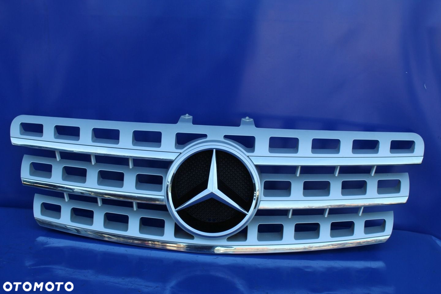 Grill atrapa chłodnicy Oryginał stan BDB Mercedes ML W164 Lift A1648802085 - 11
